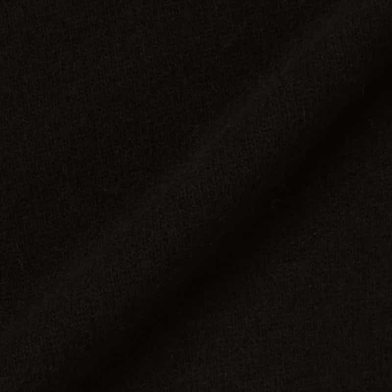 BARNEYS NEW YORK セットアップ フォックス混ファンシーヤーンニット ハイネックニットプルオーバー BLACK