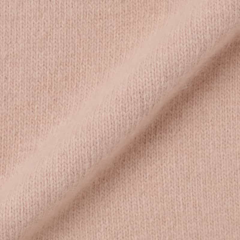 BARNEYS NEW YORK セットアップ フォックス混ファンシーヤーンニット ジョガーパンツ PINK