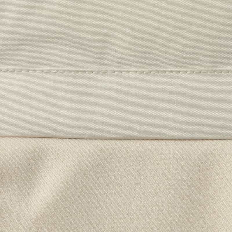 BARNEYS NEW YORK ペプラムデザイン ショートダウンブルゾン IVORY