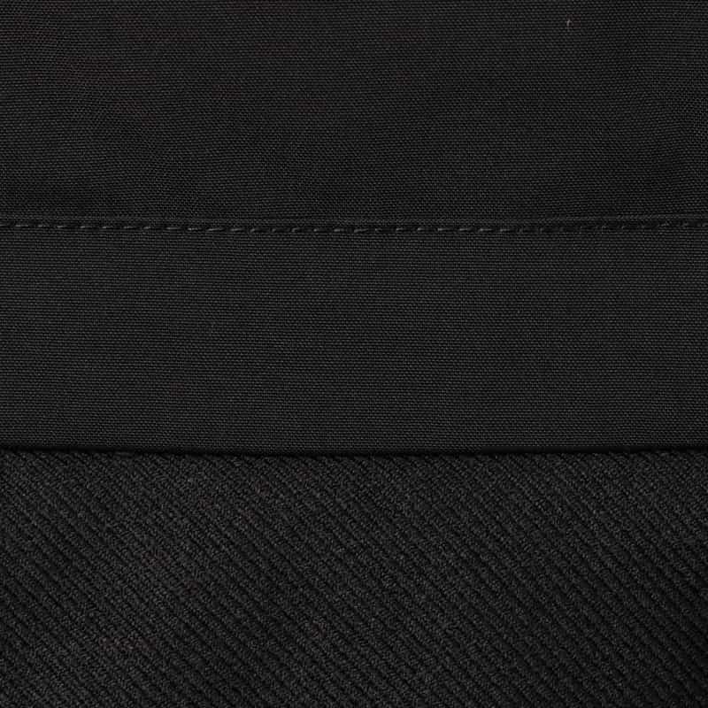 BARNEYS NEW YORK ペプラムデザイン ショートダウンブルゾン BLACK