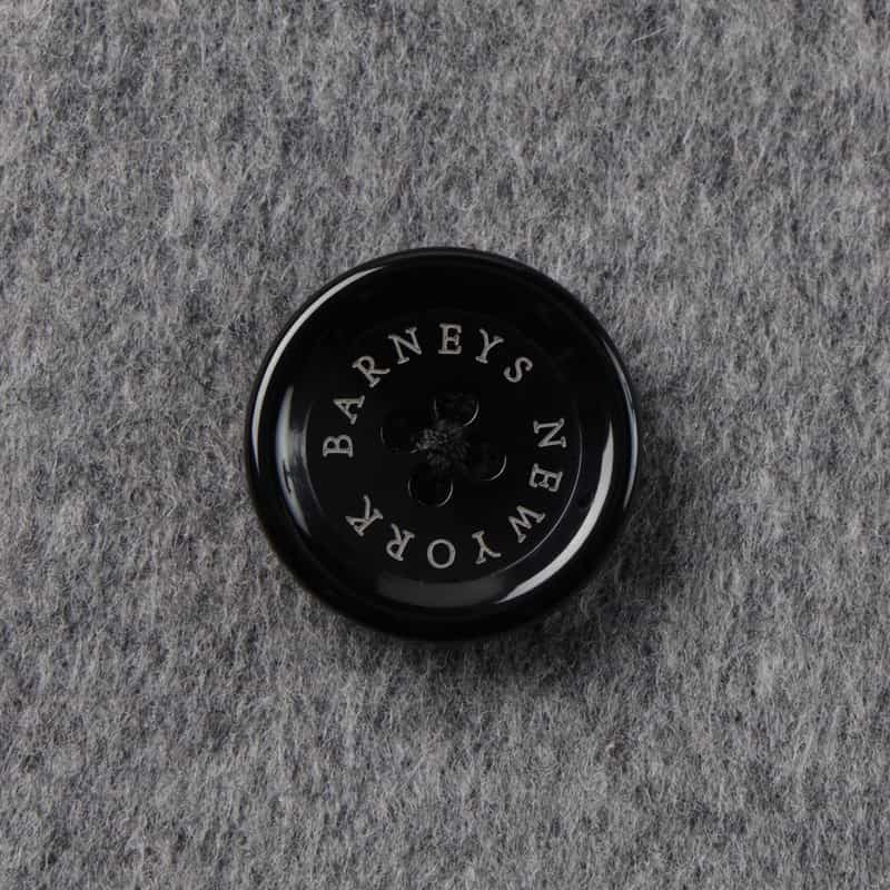 BARNEYS NEW YORK ショート丈ピーコート GRAY
