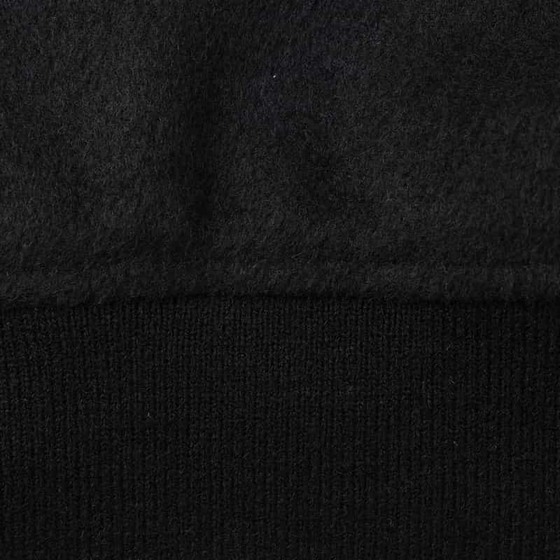 BARNEYS NEW YORK バルスター型ジップアップブルゾン BLACK