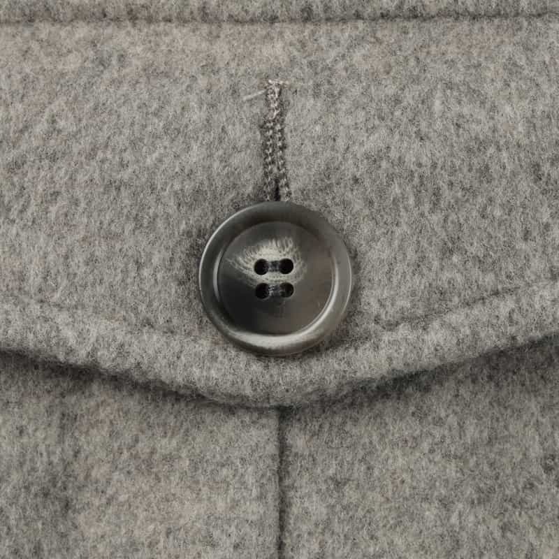 BARNEYS NEW YORK バルスター型ジップアップブルゾン GRAY