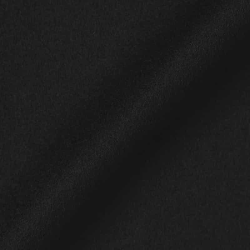 BARNEYS NEW YORK フォックスファー付け襟付きカシミヤケープコート BLACK