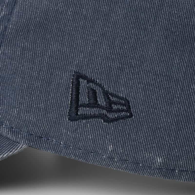 BARNEYS NEW YORK "BARNEYS" NEW ERAコラボレーション ヴィンテージウォッシュ加工ロゴキャップ NAVY