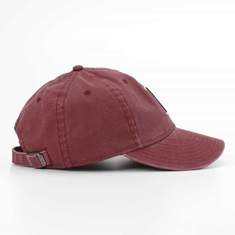 BARNEYS NEW YORK "BARNEYS" NEW ERAコラボレーション ヴィンテージウォッシュ加工ロゴキャップ RED