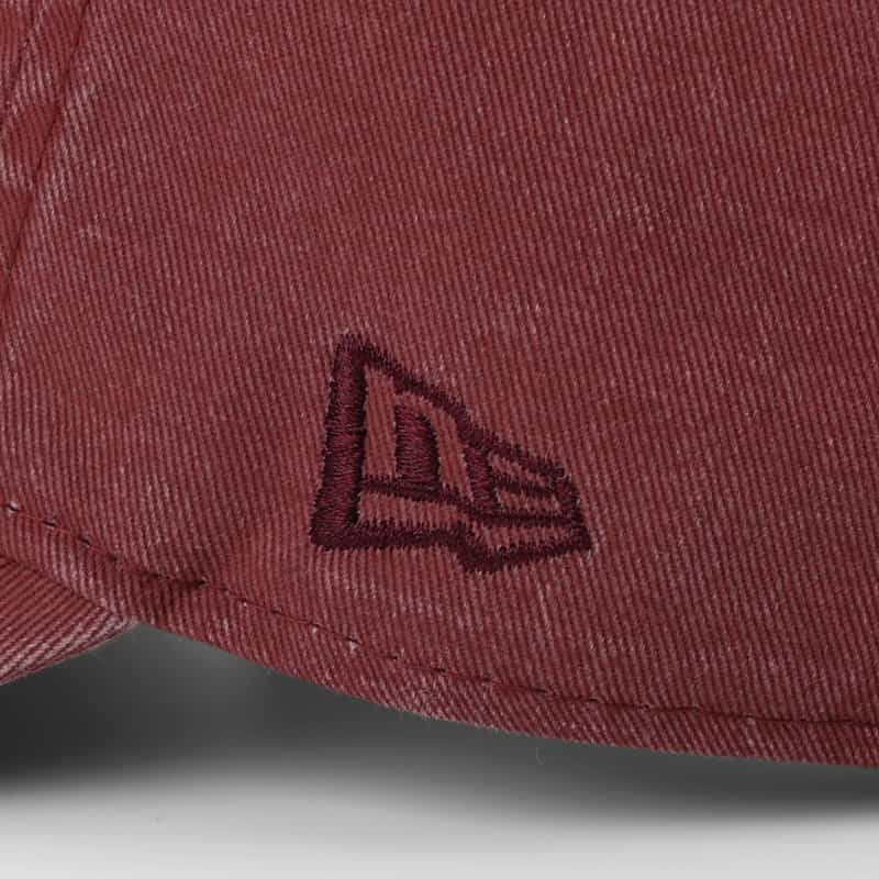 BARNEYS NEW YORK "BARNEYS" NEW ERAコラボレーション ヴィンテージウォッシュ加工ロゴキャップ RED