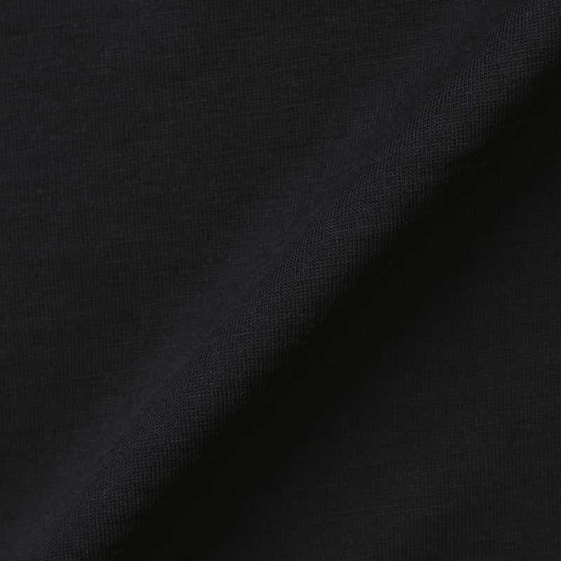 BARNEYS NEW YORK ウール素材クルーネックニットTシャツ（SUPER120s） NAVY