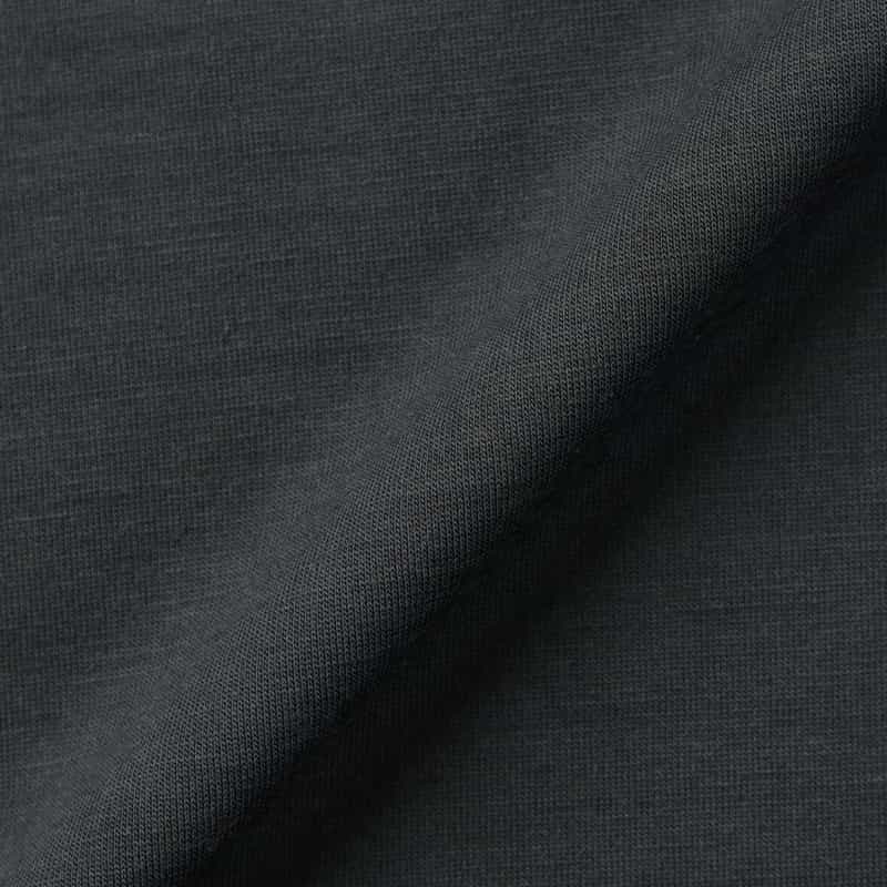BARNEYS NEW YORK ウール素材クルーネックニットTシャツ（SUPER120s） GRAY