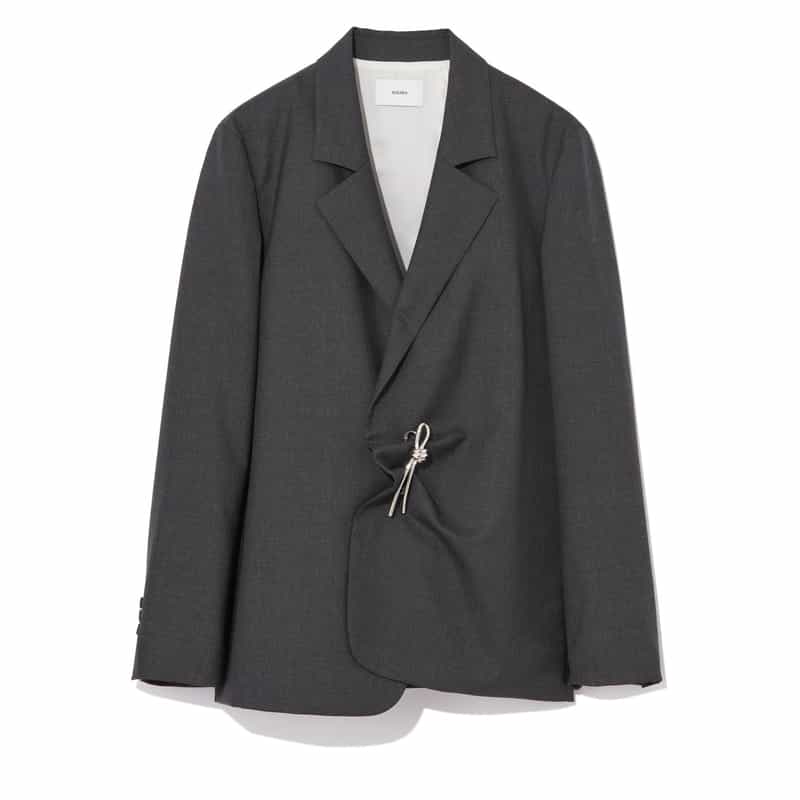 SCEARN SCEARN＜セアン＞ バックスリット入りジャケット GRAY