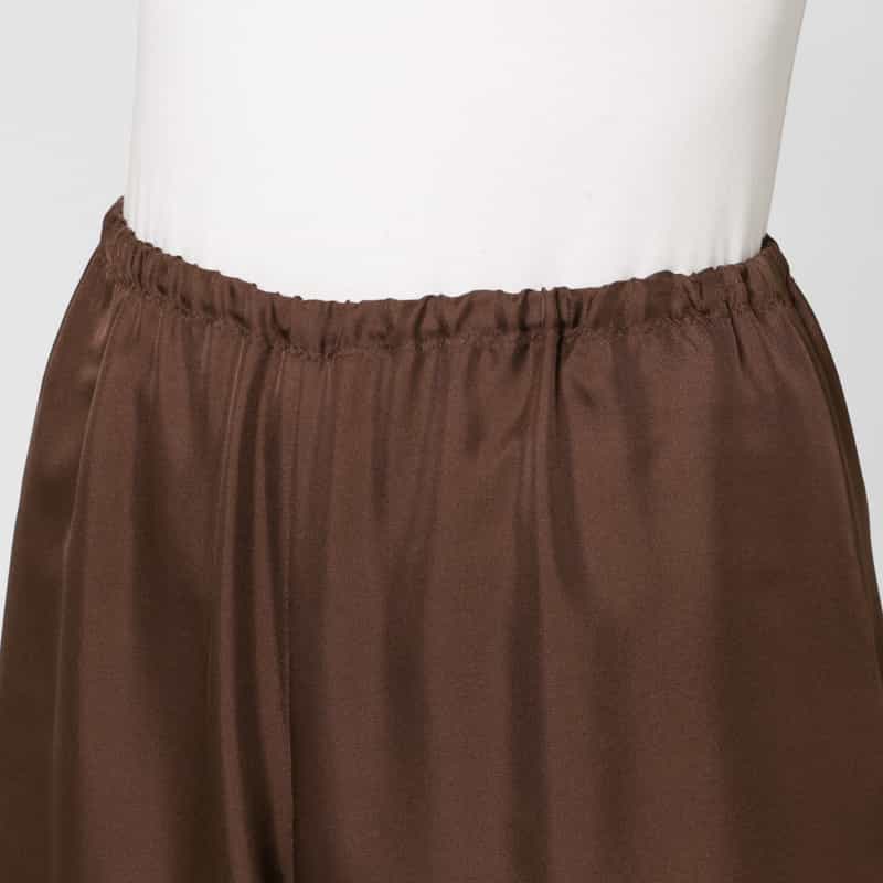 SCEARN SCEARN ＜セアン＞ ワイドパンツ BROWN