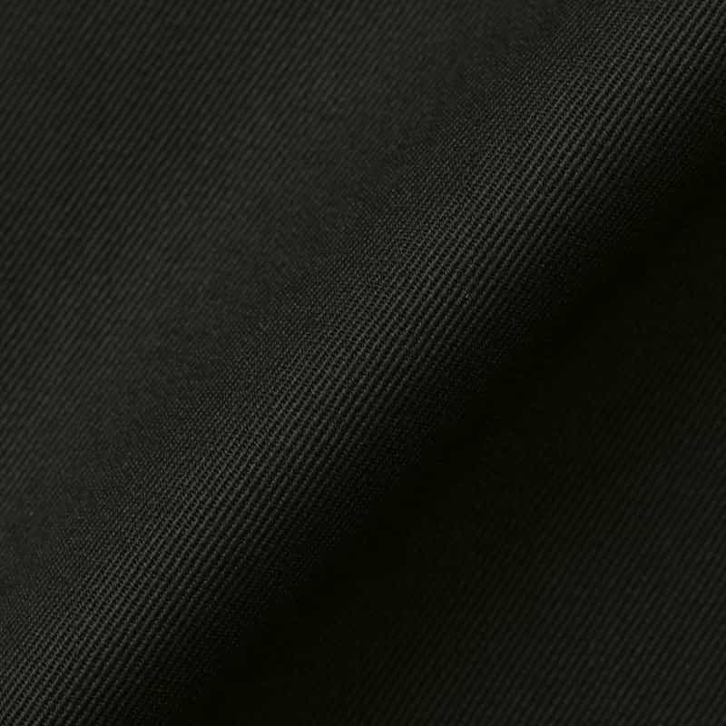 BARNEYS NEW YORK ウールギャバジンノーカラージャケット BLACK