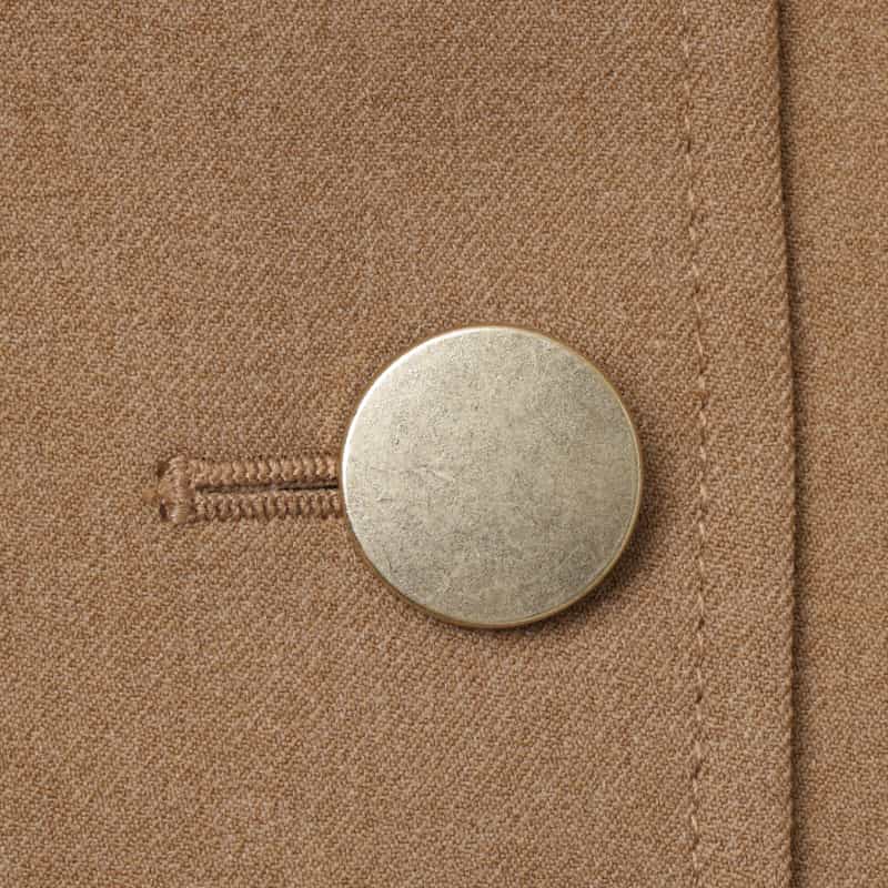 BARNEYS NEW YORK Aライン ステンカラーコート CAMEL