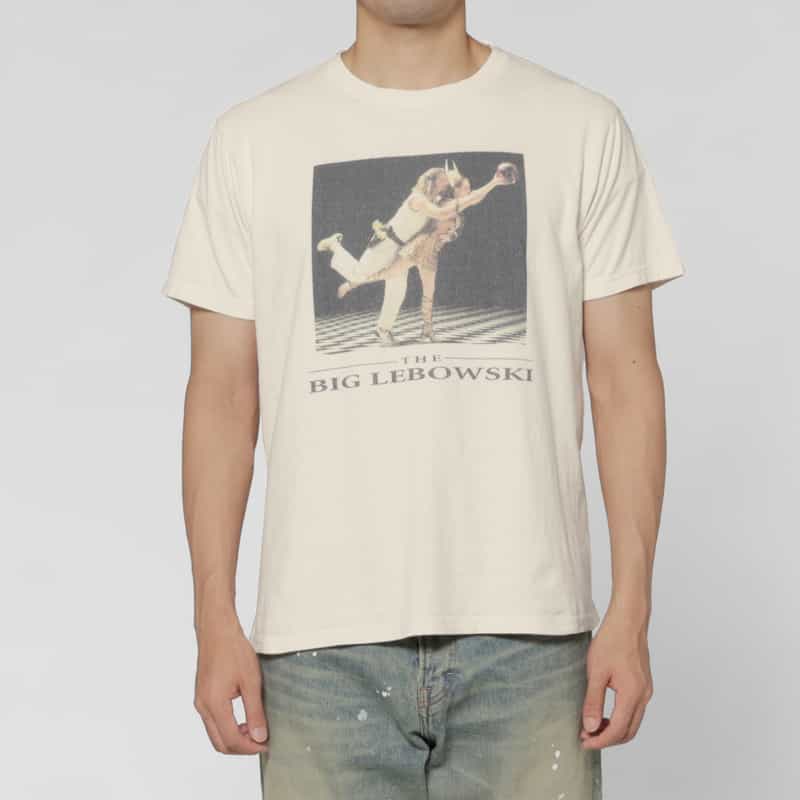 BARNEYS NEW YORK ムービーTシャツ “ビッグ・リボウスキ" WHITE