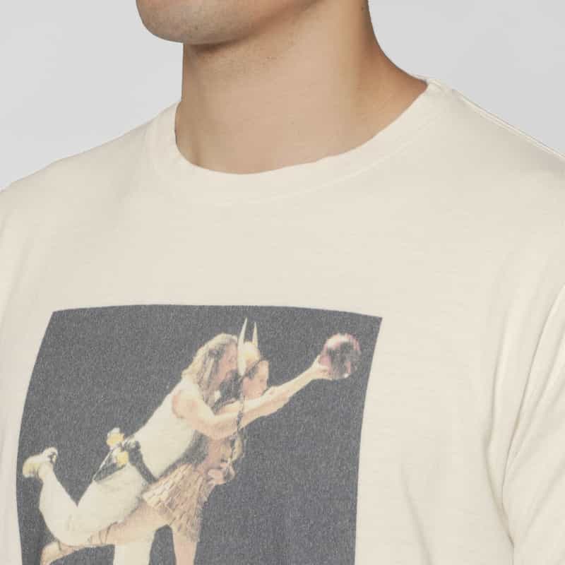BARNEYS NEW YORK ムービーTシャツ “ビッグ・リボウスキ" WHITE