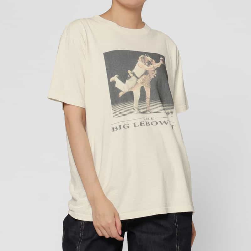 BARNEYS NEW YORK ムービーTシャツ “ビッグ・リボウスキ" WHITE
