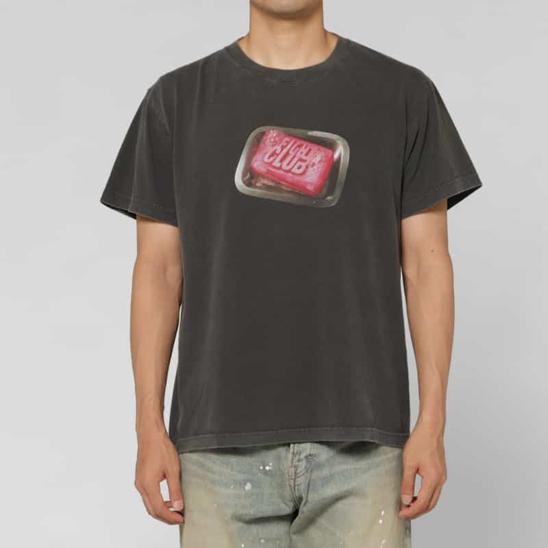 BARNEYS NEW YORK ムービーTシャツ “ファイト・クラブ" BLACK