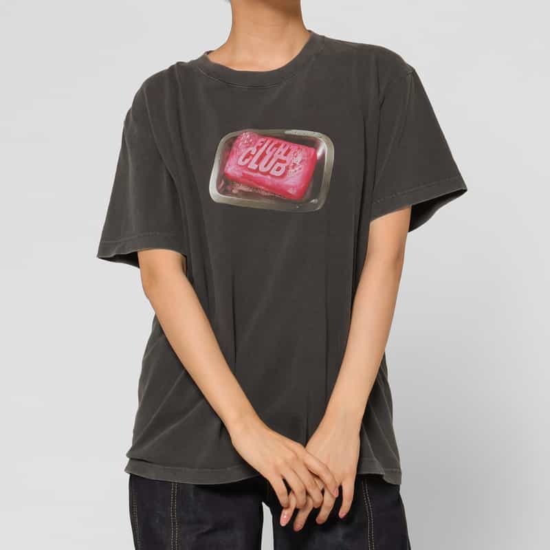 BARNEYS NEW YORK ムービーTシャツ “ファイト・クラブ" BLACK