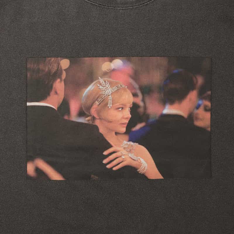 BARNEYS NEW YORK ムービーTシャツ “華麗なるギャツビー" BLACK