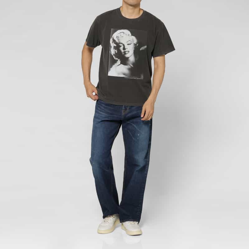 BARNEYS NEW YORK プリントTシャツ “マリリン・モンロー" BLACK