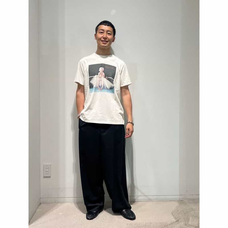 BARNEYS NEW YORK プリントTシャツ “マリリン・モンロー" WHITE