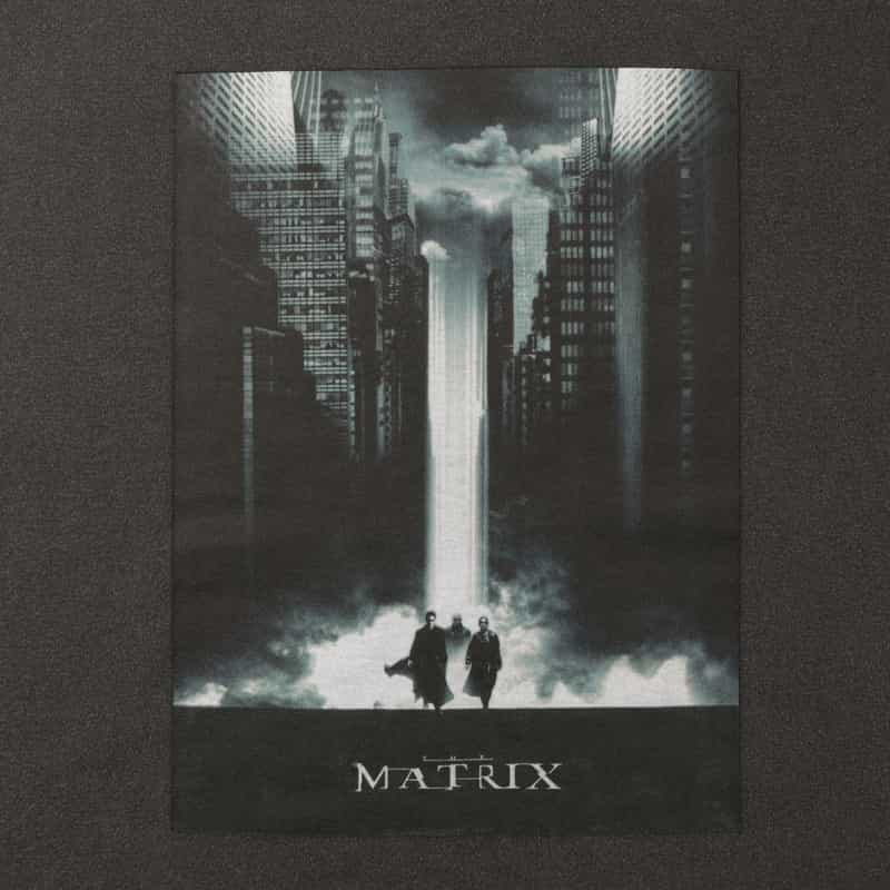 BARNEYS NEW YORK ムービーTシャツ “マトリックス" BLACK