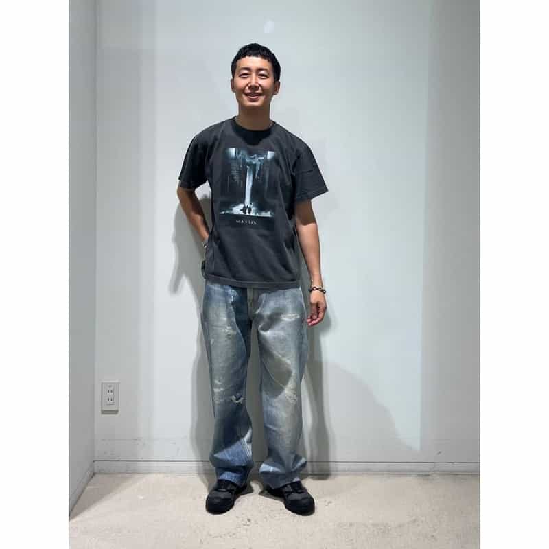 BARNEYS NEW YORK ムービーTシャツ “マトリックス" BLACK