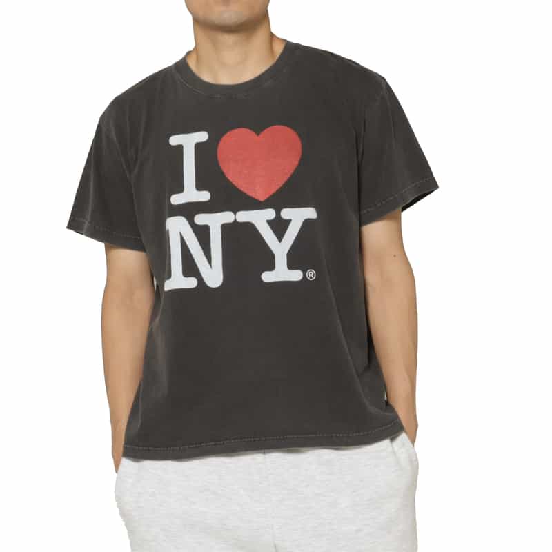 BARNEYS NEW YORK グラフィックTシャツ “I LOVE NY" BLACK