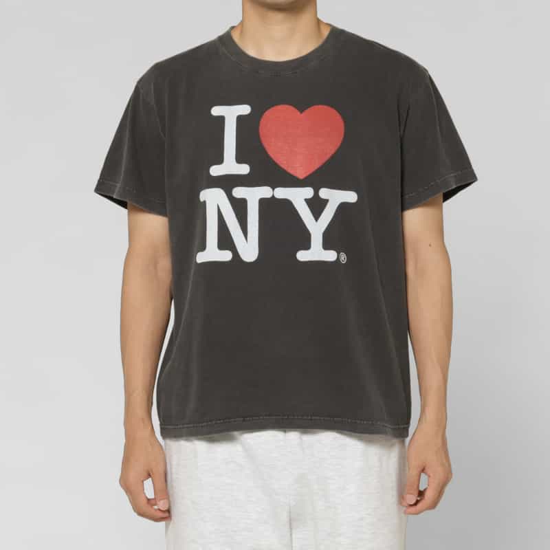 BARNEYS NEW YORK グラフィックTシャツ “I LOVE NY" BLACK