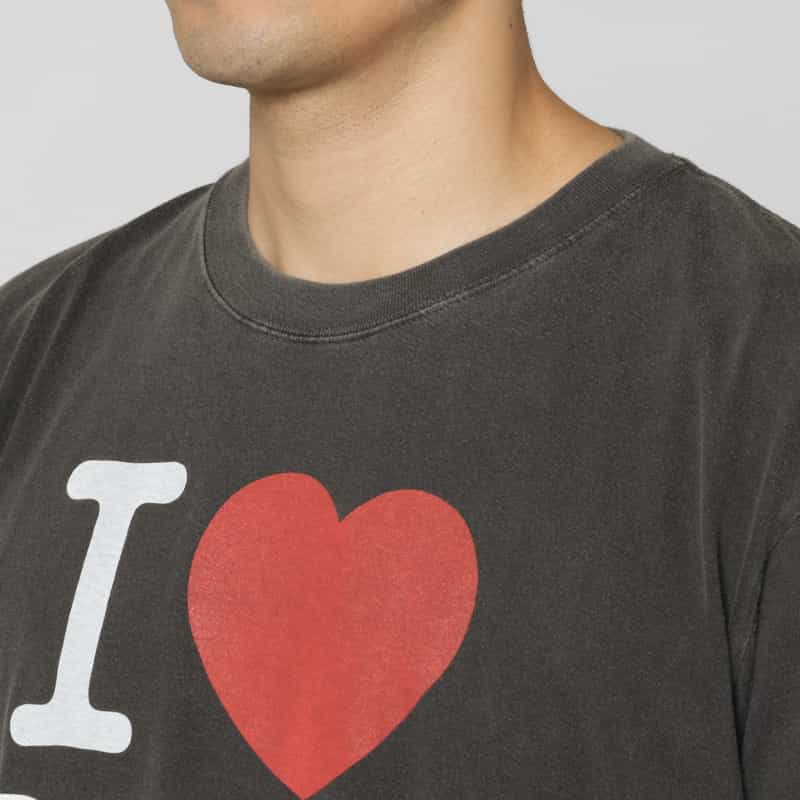 BARNEYS NEW YORK グラフィックTシャツ “I LOVE NY" BLACK