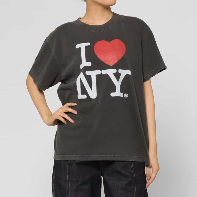 BARNEYS NEW YORK グラフィックTシャツ “I LOVE NY" BLACK