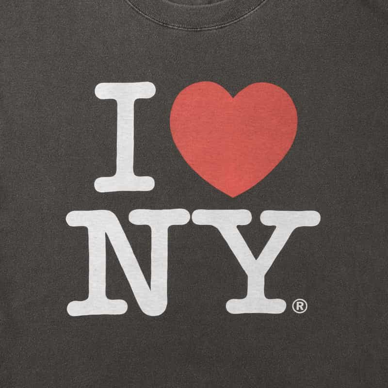 BARNEYS NEW YORK グラフィックTシャツ “I LOVE NY" BLACK