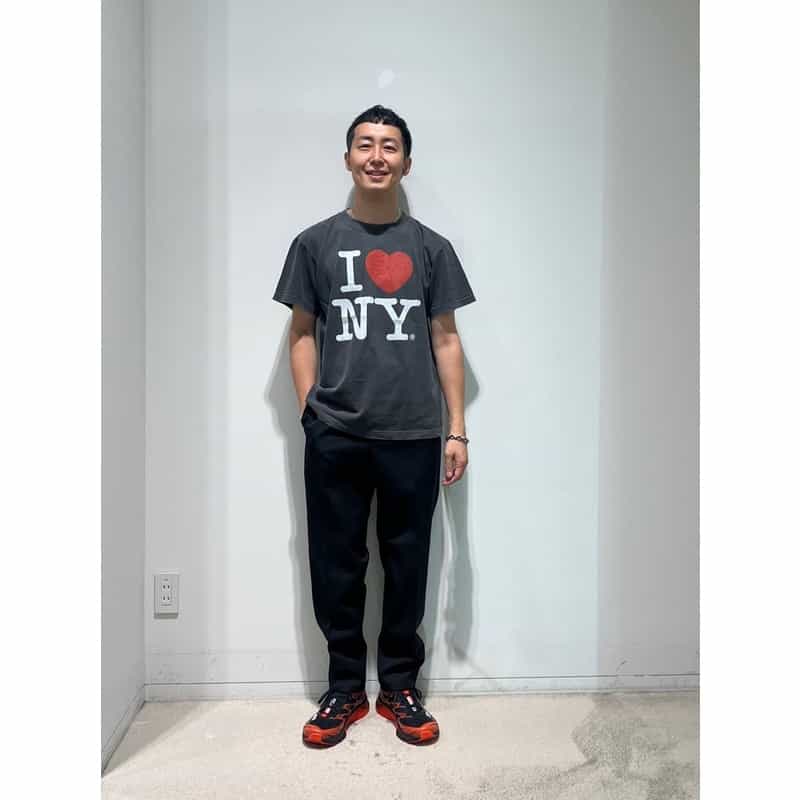 BARNEYS NEW YORK グラフィックTシャツ “I LOVE NY" BLACK