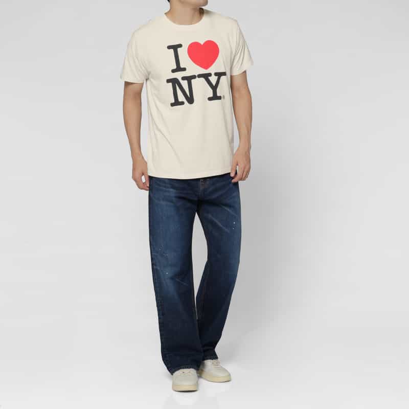 BARNEYS NEW YORK グラフィックTシャツ “I LOVE NY" WHITE