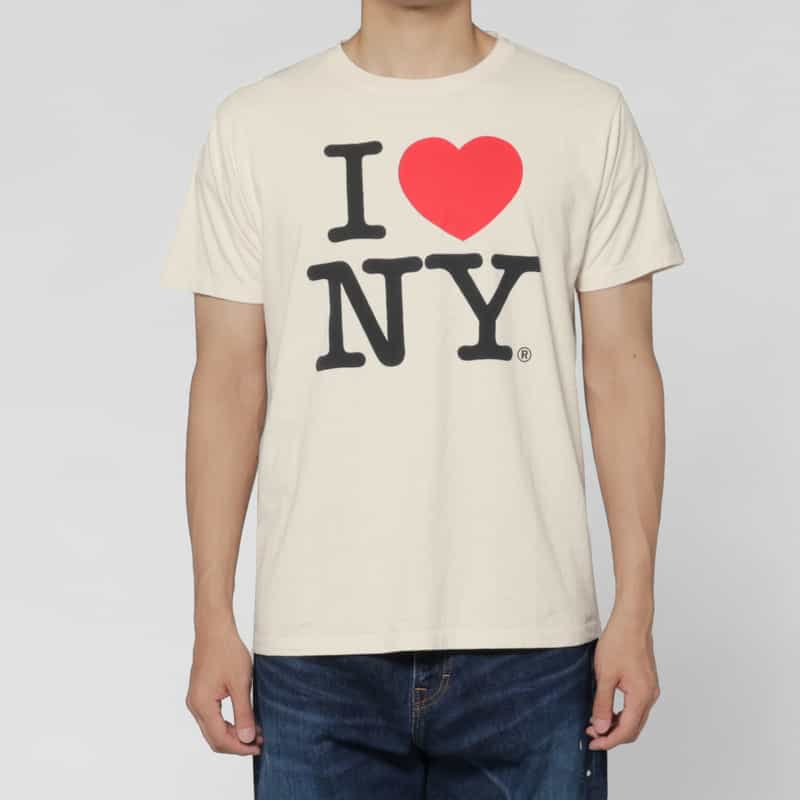 BARNEYS NEW YORK グラフィックTシャツ “I LOVE NY" WHITE