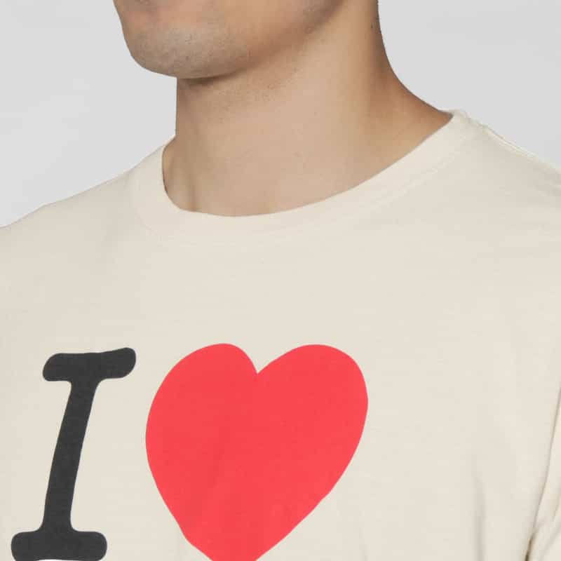 BARNEYS NEW YORK グラフィックTシャツ “I LOVE NY" WHITE