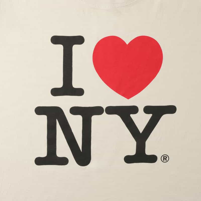 BARNEYS NEW YORK グラフィックTシャツ “I LOVE NY" WHITE