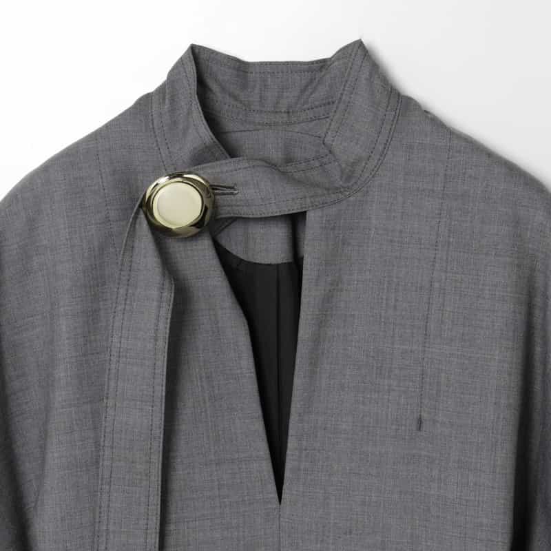 HARUNOBUMURATA HARUNOBUMURATA＜ハルノブムラタ＞ バーニーズ　ニューヨーク限定ドレス GRAY