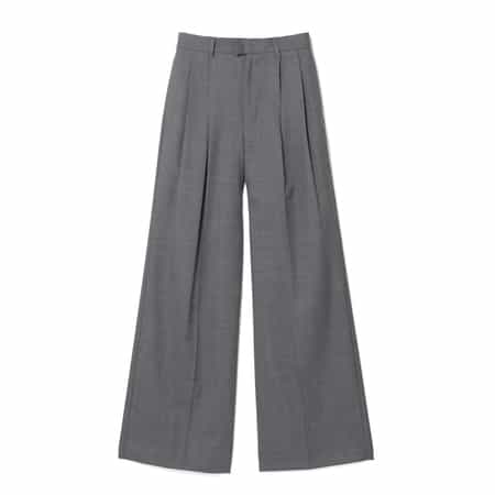 HARUNOBUMURATA＜ハルノブムラタ＞ バーニーズ　ニューヨーク限定タック入りワイドパンツ