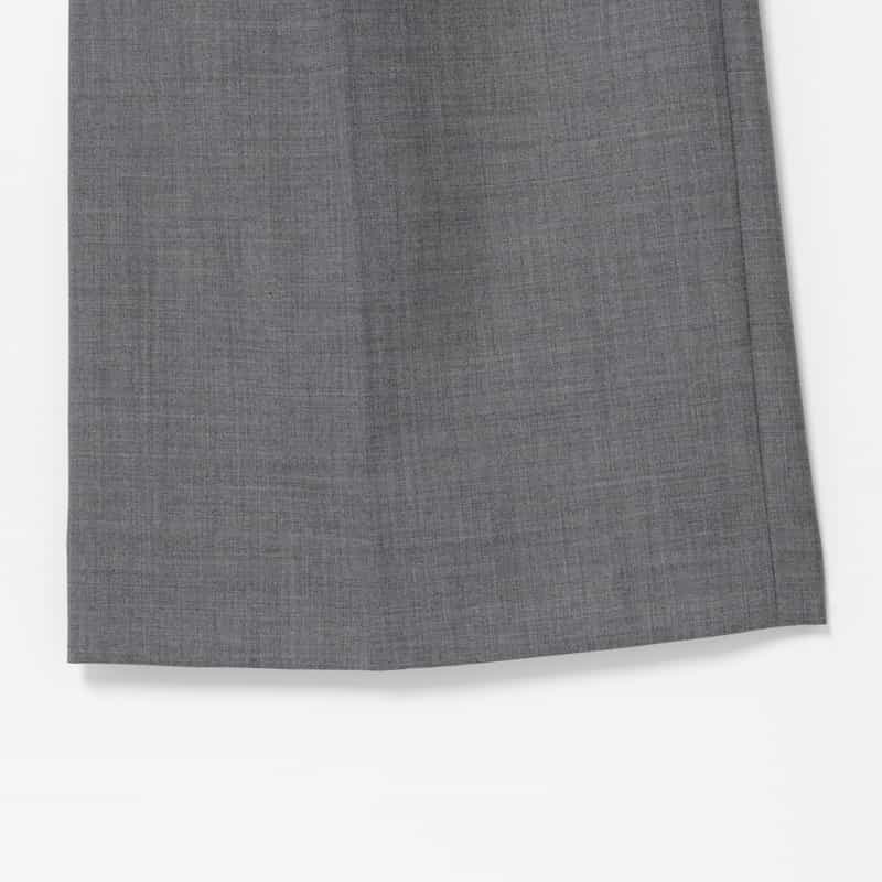 HARUNOBUMURATA HARUNOBUMURATA＜ハルノブムラタ＞ バーニーズ　ニューヨーク限定タック入りワイドパンツ GRAY