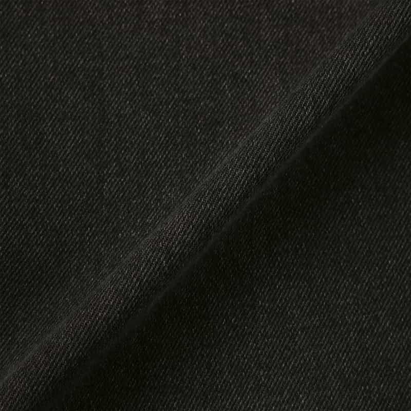 STUDIO NICHOLSON STUDIO NICHOLSON ＜スタジオ　ニコルソン＞ クロップド ワイドデニムパンツ BLACK