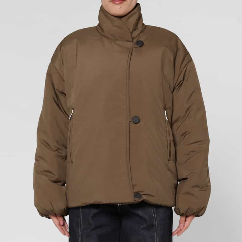 STUDIO NICHOLSON STUDIO NICHOLSON ＜スタジオ ニコルソン＞ 中綿入りショートコート BROWN