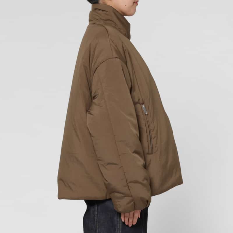 STUDIO NICHOLSON STUDIO NICHOLSON ＜スタジオ ニコルソン＞ 中綿入りショートコート BROWN