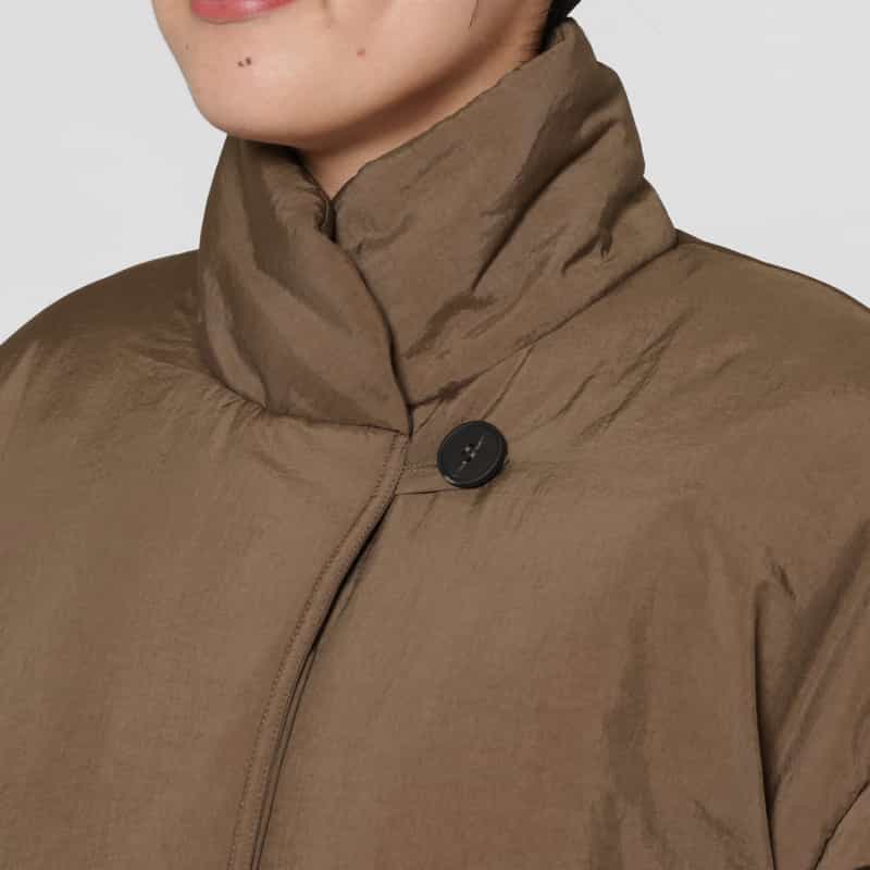 STUDIO NICHOLSON STUDIO NICHOLSON ＜スタジオ ニコルソン＞ 中綿入りショートコート BROWN