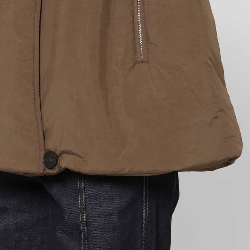 STUDIO NICHOLSON STUDIO NICHOLSON ＜スタジオ ニコルソン＞ 中綿入りショートコート BROWN