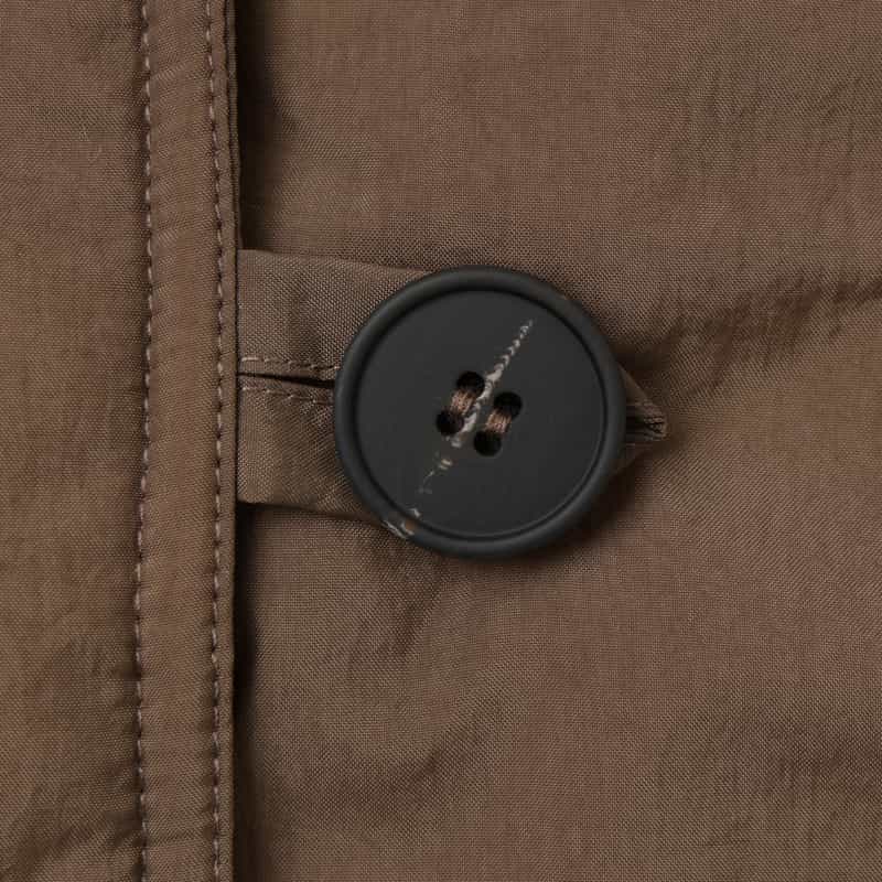 STUDIO NICHOLSON STUDIO NICHOLSON ＜スタジオ ニコルソン＞ 中綿入りショートコート BROWN
