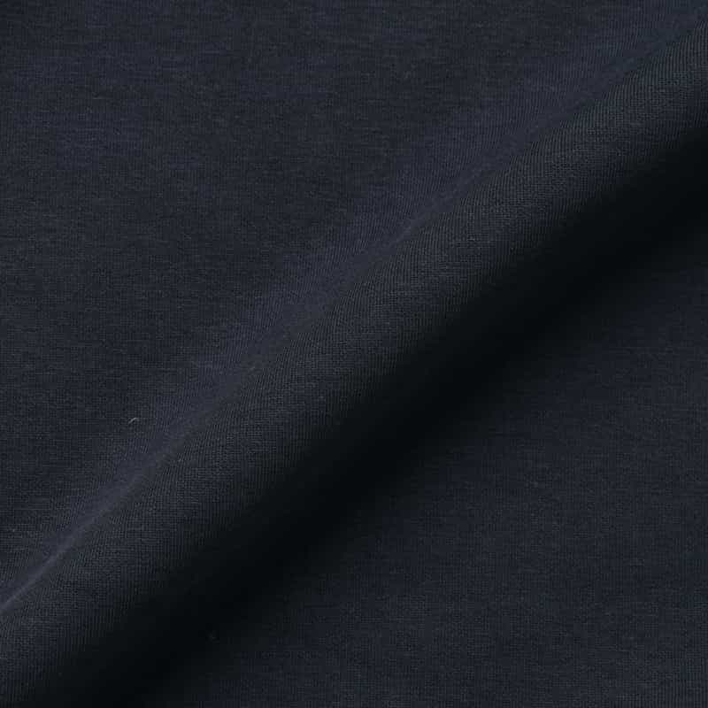 BARNEYS NEW YORK ウォッシャブル ジップアップフリルフーディ NAVY