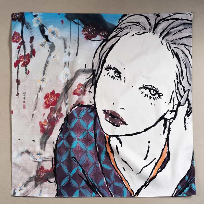 ITABA MOE 【オーダー品】風呂敷 -itabamoe collaboration with HOLOLI- MULTICOLOR