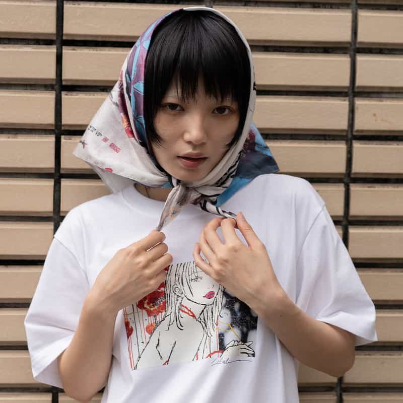 ITABA MOE 【オーダー品】風呂敷 -itabamoe collaboration with HOLOLI- MULTICOLOR