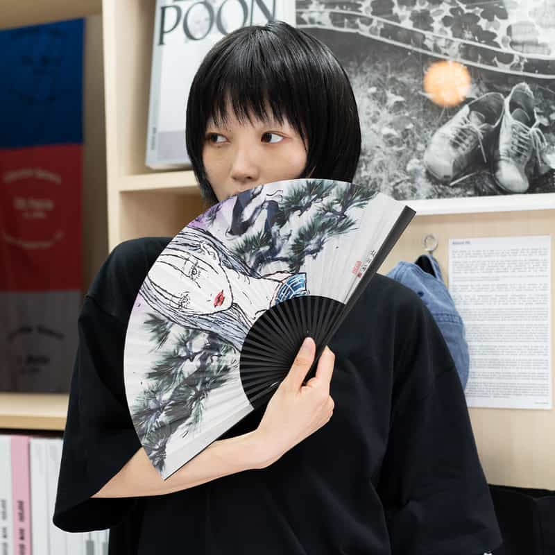 ITABA MOE 【オーダー品】扇子-itabamoe collaboration with HOLOLI- MULTICOLOR
